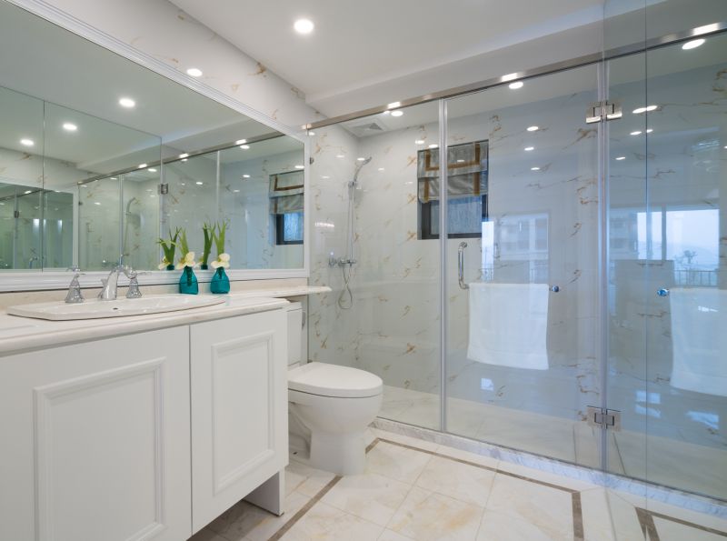 Space-Saving Shower Doors
